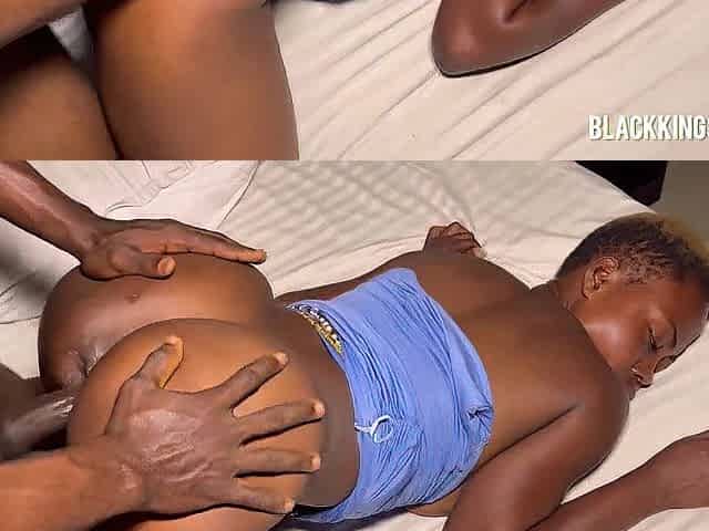 Bubble ass Black getting drilled