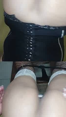 Horny Girlfriend Sticks Anal Plug in Her Ass for Her Lover