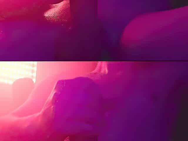 Hard close up oiled weenie wanking on u