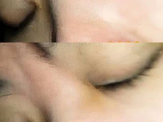 Chubby Asian MILF's Blowjob and Facial