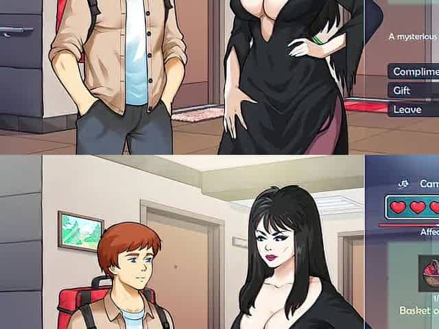 mother I'd like to fuck'S PLAZA two - PART 1 - VISUAL NOVEL WALKTHROUGH -STORY GAME GAMEPLAY