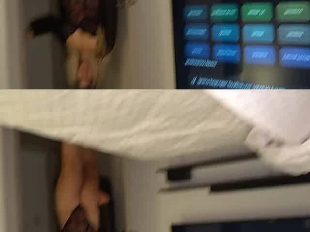 A milf stepmom shares a tiny bed with her sex-craving stepson