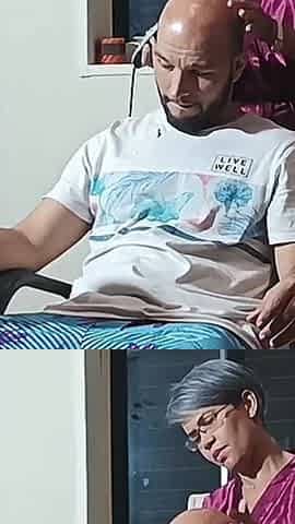 I Ask My Stepmom to Shave Me and I End up Fucking Her Hard.