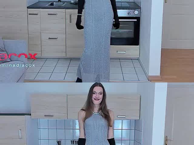 elegant slim with a large shlong and lengthy ebony velvet gloves jerks off and cunm a lot