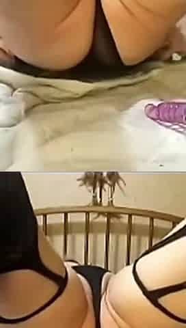 Wifey's Anal Fucking Machine