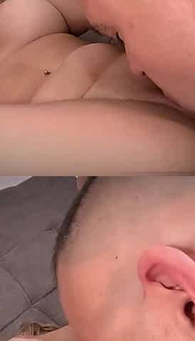 Older Adult Makes Me Suck His Cock Ends up Fucking Me Hard and Makes Me Swallow His Cum in My Mouth