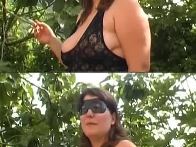 Fat Slut Outdoor Fucked And Filmed By A Swinger