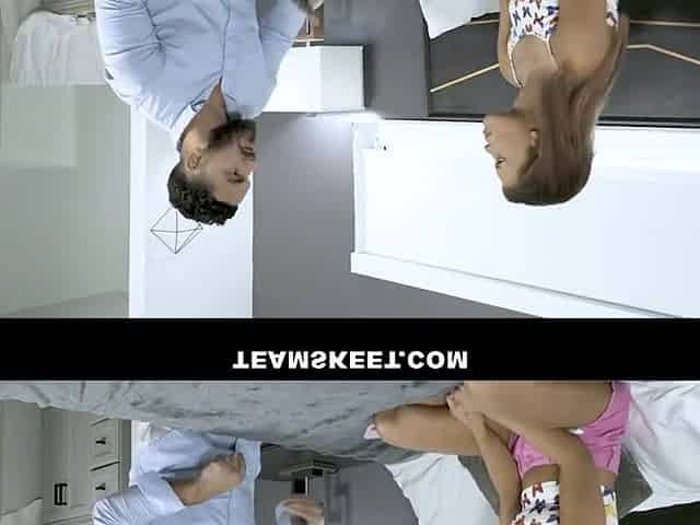 Stepbro Easily Convinced By Facefuck Blowjob From Teen 18+ With Destiny Cruz