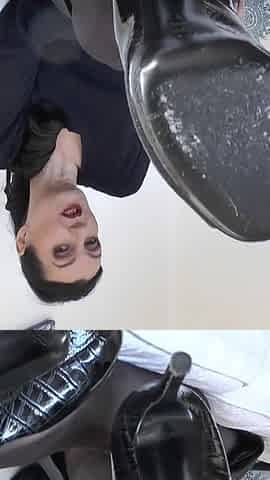 Licking High Heel Soles After Christmas, Lady Victoria Valente