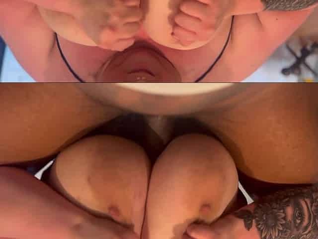 Busty Gonzo BJ to Finish