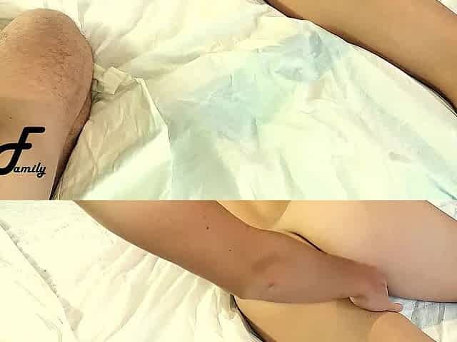 Crossed legs and finger inside my snatch ~DirtyFamily~