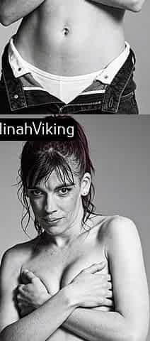 B&w Topless Photoshoot