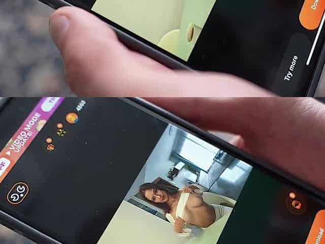 Stepmother caught me with her AI nudes. This babe get slutty and let me bang her