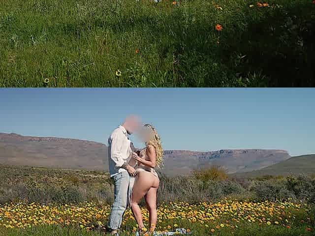 Consummate vagina getting juicy in the nature so fast - ART OF SEX