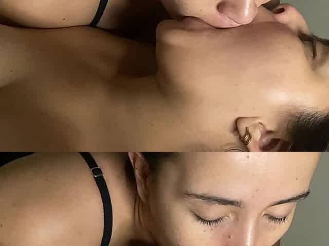 My Stepsister Fucks My Throat with Her Huge Tongue