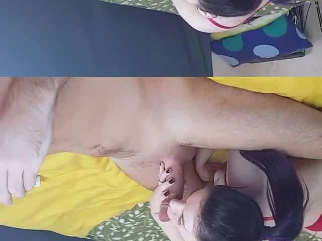 Backstage of POV Blowjob and Rimjob (Sata Jones & Leo
