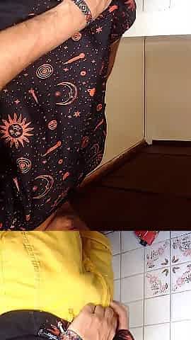 Flashing at the kitchen