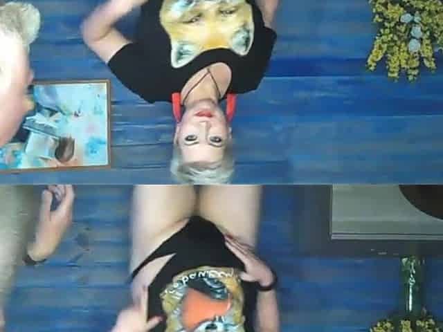 Hard Handjob for Lustful Mature MILF Cocksucker!