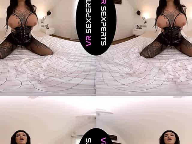 Ripping My Pantyhose; Big Tit Tattoo Brunette Porn Star Leg Fetish Solo Striptease And Masturbation