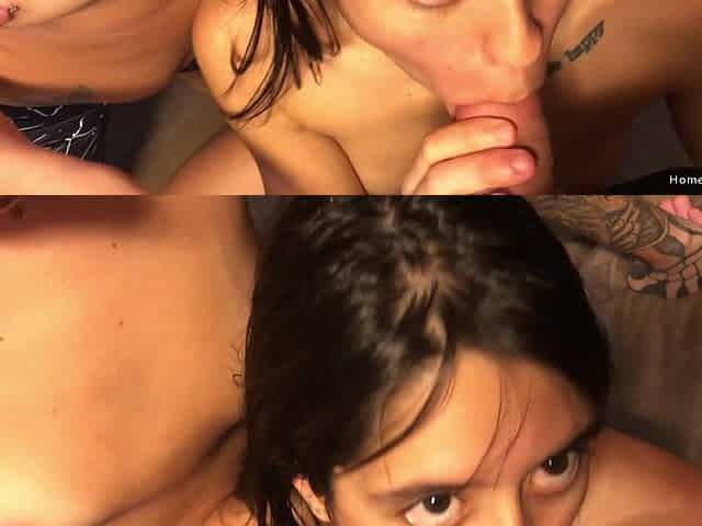 Awesome Girl On Girl On Guy! - Aline Evans, Scarlett Taylor & Stephan Rogers