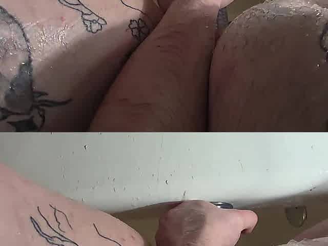 FTM cums on corn sextoy