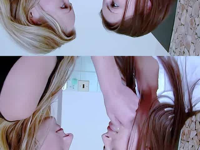 Blonde Babe Sindy-black and Daryl in a Wild Lesbian Encounter