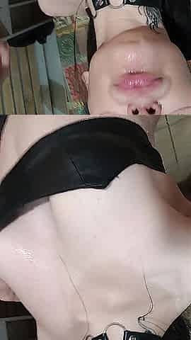 Behind the scene: Sexy jizz flow facial
