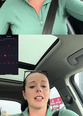 Cumming In The Drive Thru AND Changing Room! Brand NEW