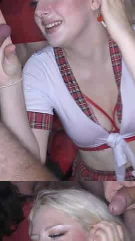 Chubby Sluts From the UK Want These Cocks Deep in Their Mouths