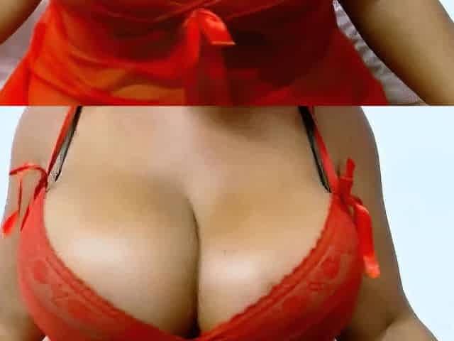 Big Tits Black BBW on Webcam