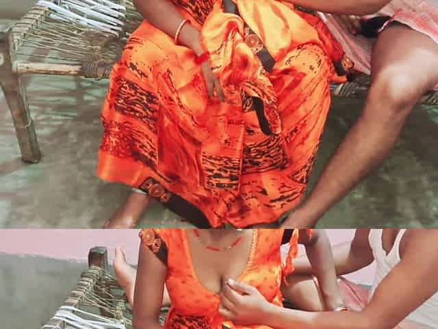 Indian Beautyful Muslim Aunty Fucked by Stepbrother