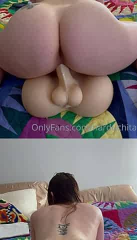 Sexy hottie Anetta Keys enjoys a solo toy masturbation