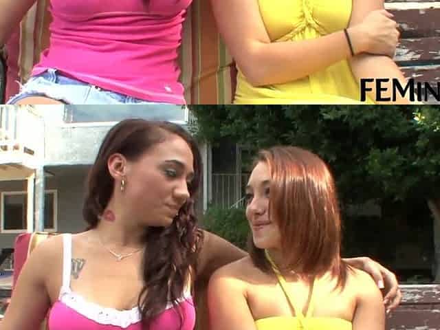 FEMINGE 4K: Lesbo Co-Ed Getting Spanked