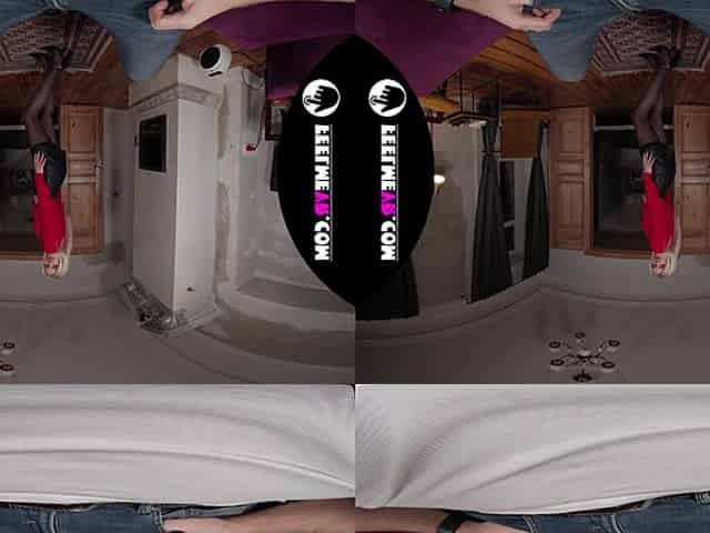 Amelia's Romantic Striptease In 8k Vr