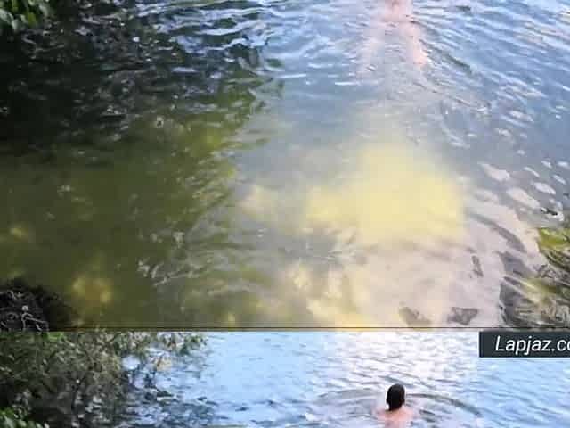 Solo Boy Berlin Lakes SFW FKK Naturist Swim - Lapjaz.com Ecosexual Ecoporn