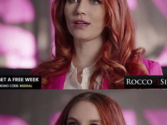 ROCCO SIFFREDI - Hawt Redhead Takes Hardcore Anal - Leya Desantis