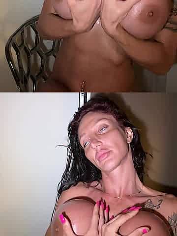 Bang my tits