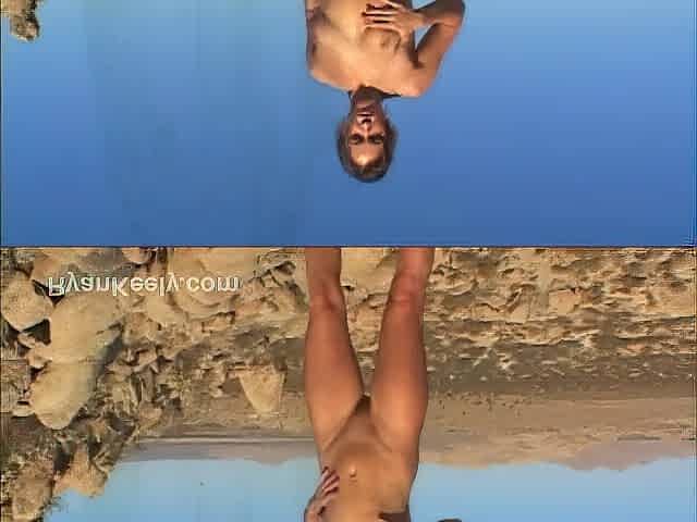 Exposed in the Dessert Tasting Her Own Cum