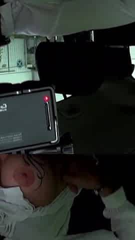 Hard sex in car with tattooed busty MILF