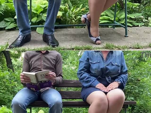 Hose princess pissing in the park during the time that I see