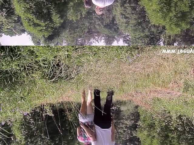 Teeny Lover Zena outdoor sex