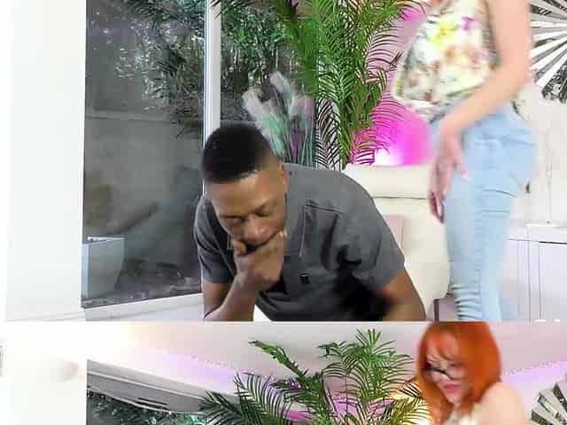Emma Stone Takes Repairman BBC In Ass