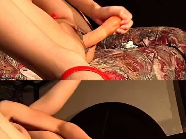 Hot cute Asian solo toys insertion