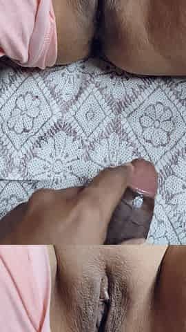 Stepsister Close-up #3 Fucking with Big Black Dick