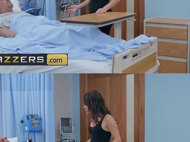 BRAZZERS - Indecent nurse Jasmine Jae can suck the coma without a dick
