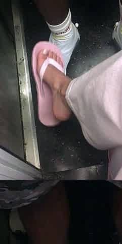 Maitresse Madelines solo foot fetish POV