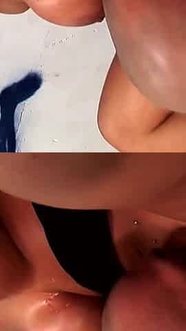 The Pool Boy Is Seduced by MILF with Monster Horns