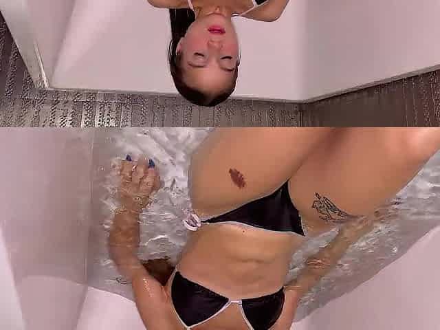 I spy on my Colombian stepdaughter having sex with her toy (part 1)