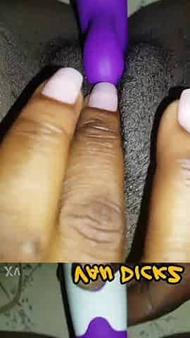 Her 1st time banging with a vibrator