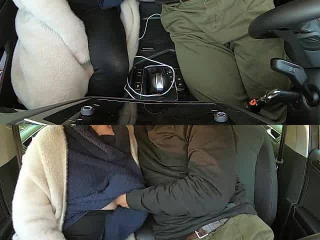 UNEXPECTED CAR SEX WITH AN UNKNOWN PREGGY BEAUTY